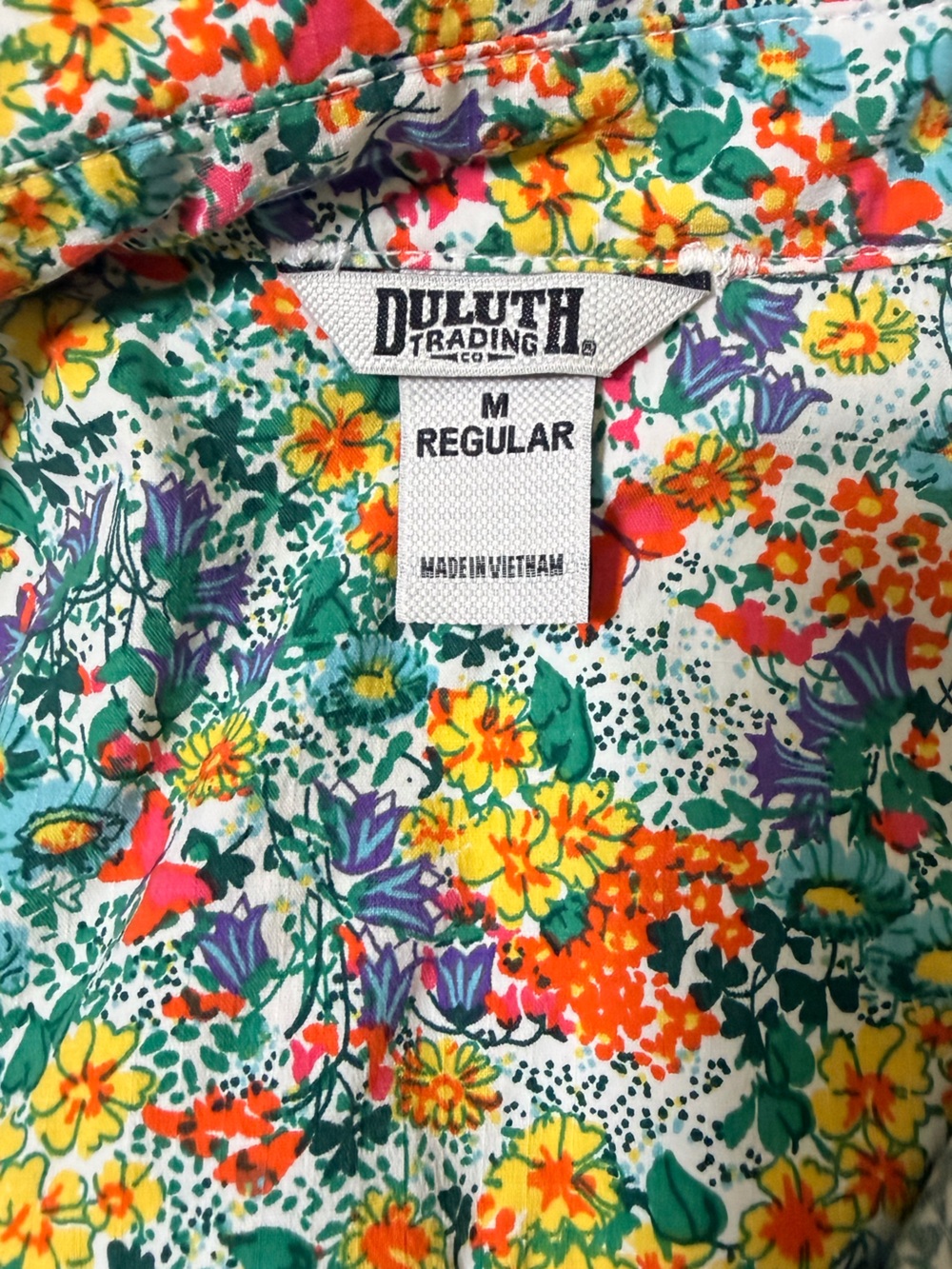 Duluth Trading Co. Heirloom Gardening Long Sleeve Coveralls 🌸 Size Medium - Picture 8 of 10